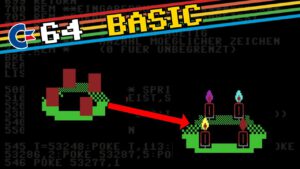 PETSCII Adventskranz: Ein weihnachtliches Coding-Abenteuer auf dem C64
