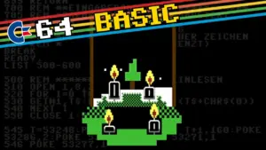 Ein Winterfenster auf dem C64: Die finale Erweiterung für den PETSCII Adventskranz